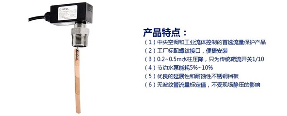 【上海安巢 WFS22025BE 防锈防冷凝水高承压低压降挡板式流量开关】价格_厂家_图片 -